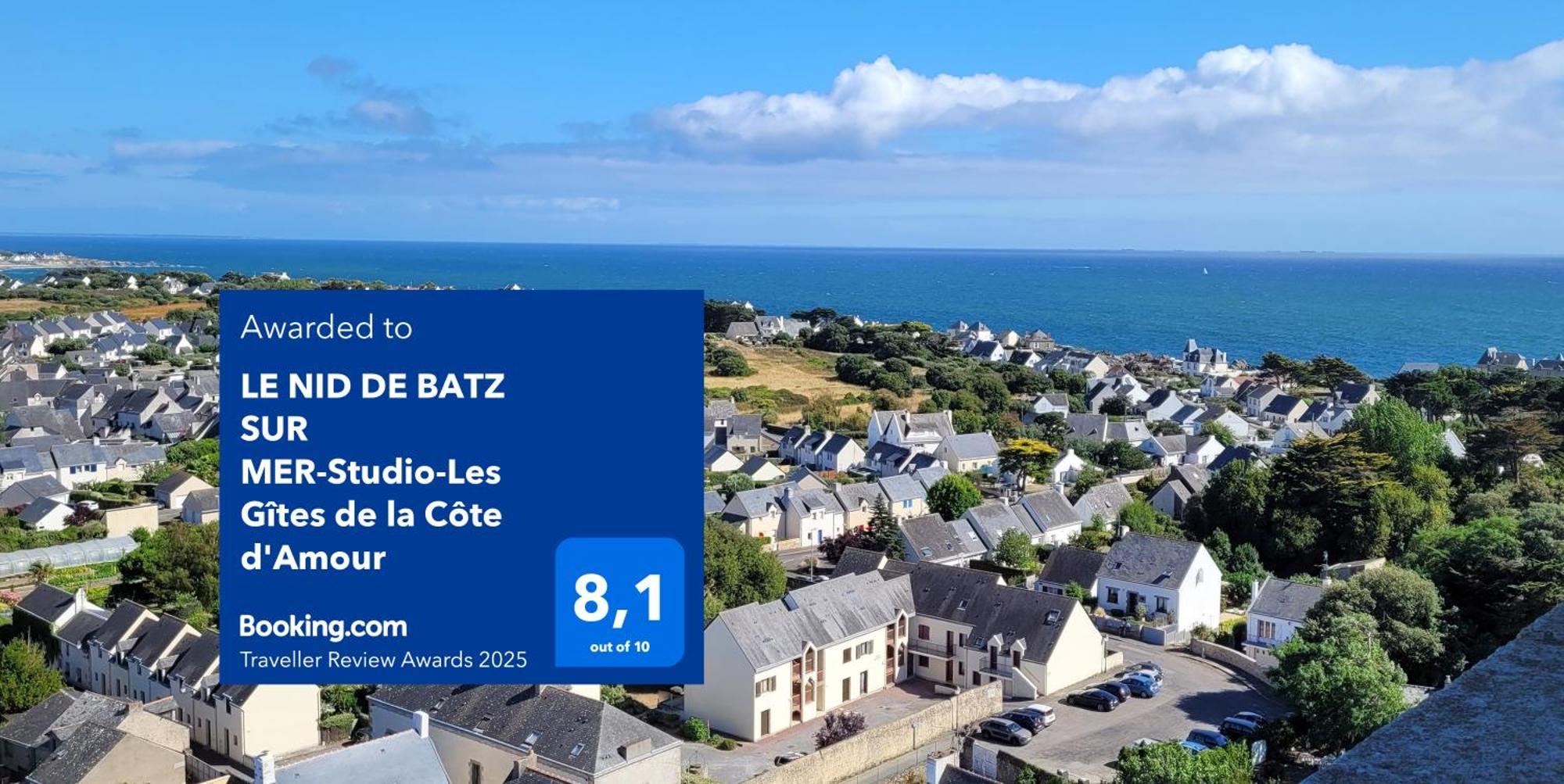 Le Nid De Batz Sur Mer-Studio-Les Gites De La Cote D'Amour Zewnętrze zdjęcie